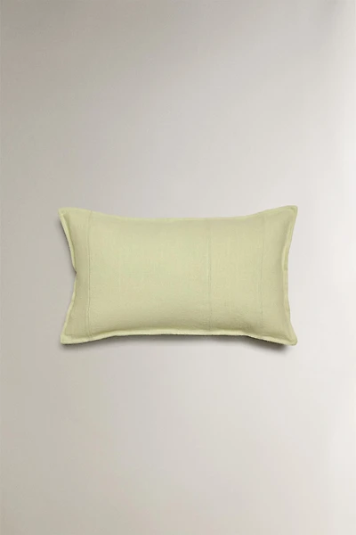 PLEATED THROW PILLOW COVER