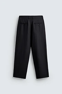 100% WOOL STRAIGHT FIT PANTS LIMITED EDITION