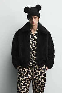 VESTE EFFET FOURRURE HARRY LAMBERT FOR ZARA X DISNEY