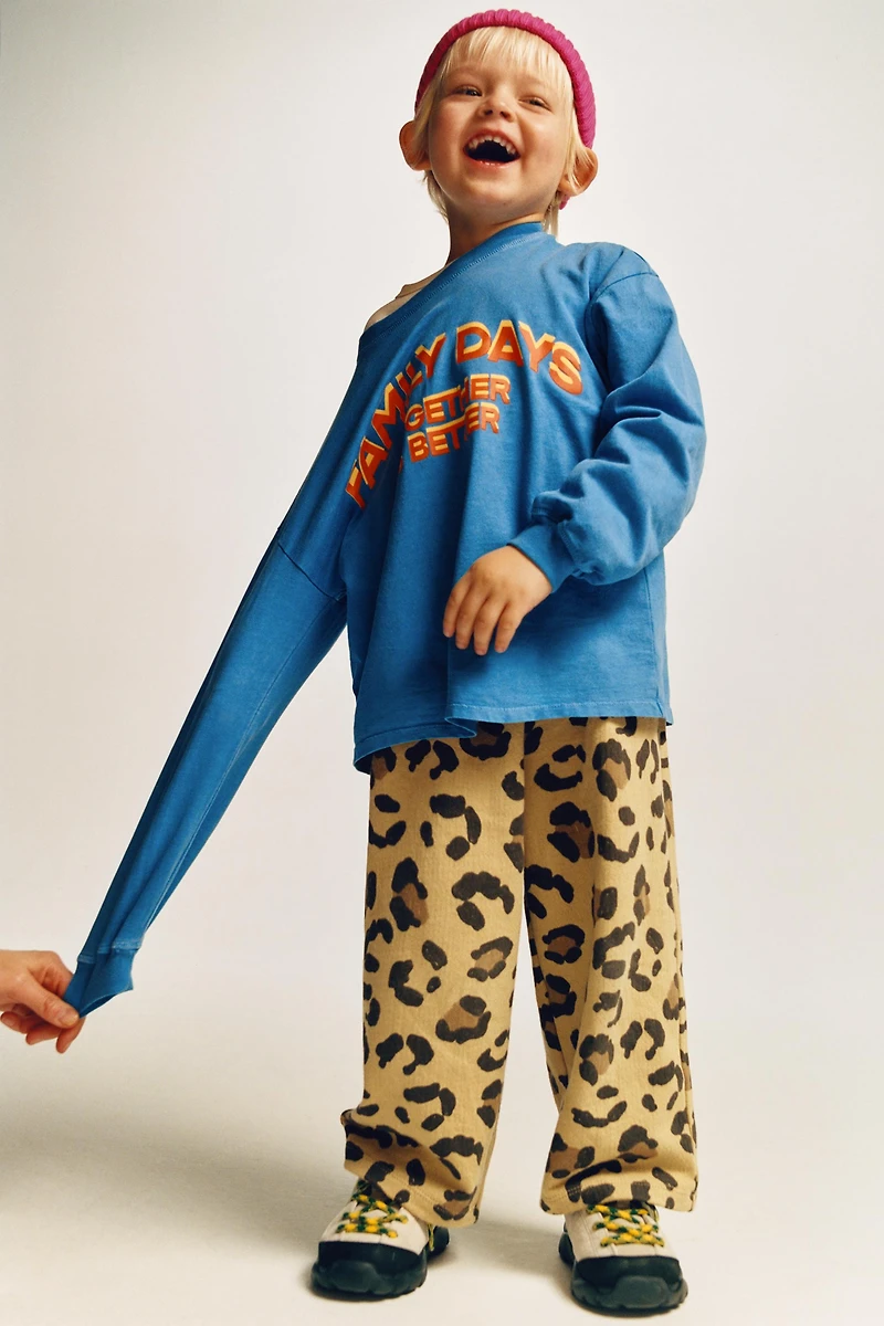 GARMENT DYE TEXT T-SHIRT