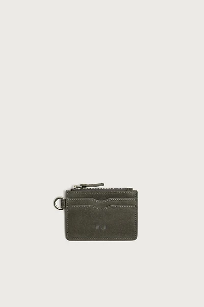 LEATHER CARDHOLDER COIN PURSE