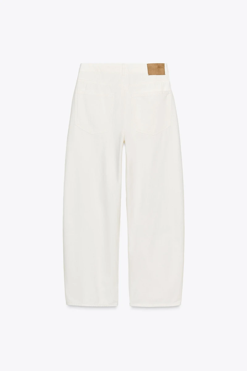ZW COLLECTION PLEATED COTTON PANTS