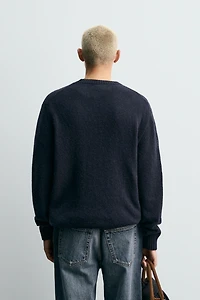 REGULAR FIT 100% WOOL JUMPER