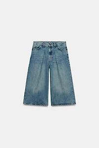 BERMUDA EN JEAN TAILLE MOYENNE ZW COLLECTION