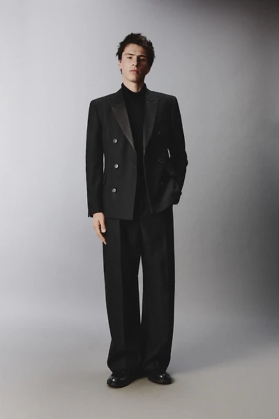 DOUBLE BREASTED SUIT JACKET