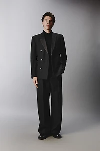 DOUBLE BREASTED SUIT JACKET