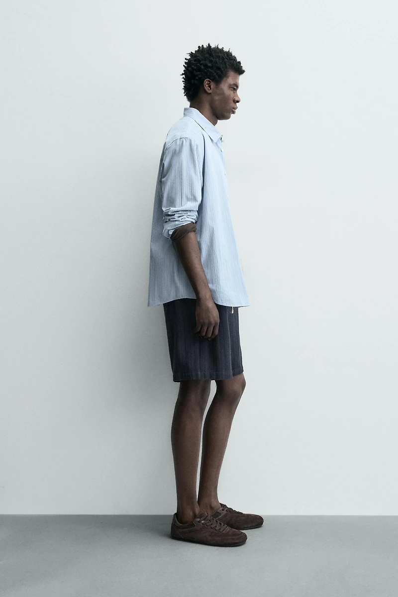GEOMETRIC JACQUARD SHORTS