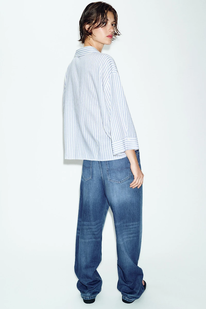 FLUID LINEN SHIRT