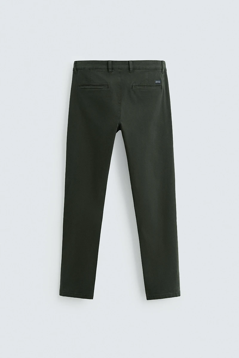 SKINNY CHINO PANTS