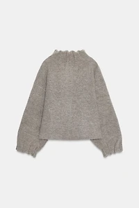 KNIT BOMBER JACKET