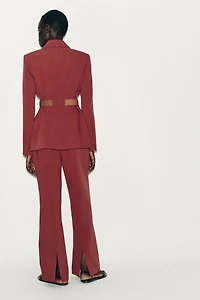 BLAZER CEINTURE LARGE
