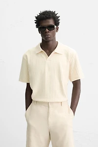 TEXTURED POLO