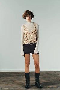 FLORAL LACE TOP