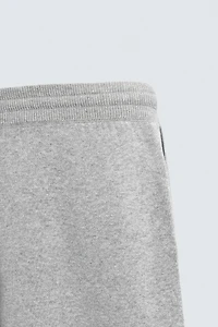 KNIT WIDE FIT PANTS