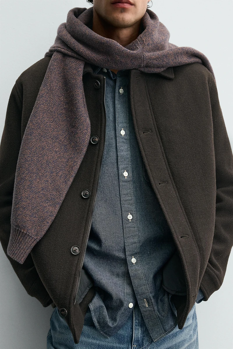 JACKET WITH REMOVABLE LINING