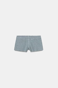 MINI STRIPED SHORTS