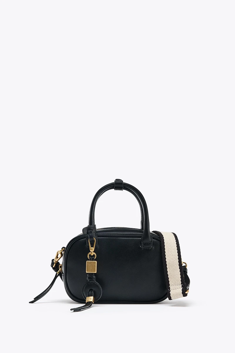 MINI TOPSTITCHED BAG