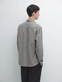 Chemise à carreaux 100 % coton