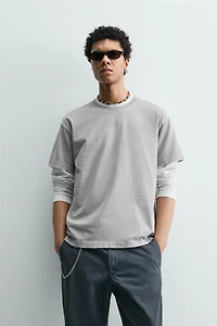 WASHED BOXY FIT T-SHIRT