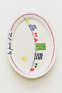 SUMMER STONEWARE SERVING DISH | DIEGO NINE