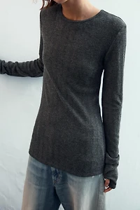 T-SHIRT SOFT CÔTELÉ