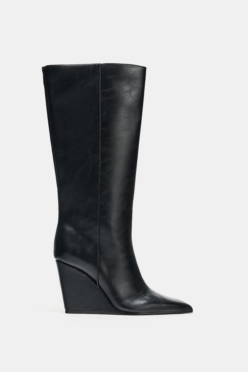 WEDGE HEEL BOOTS