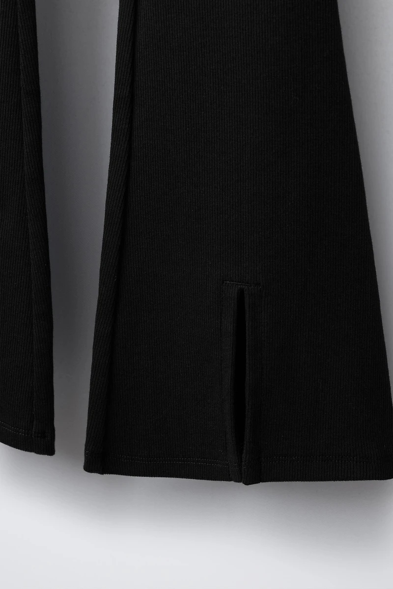 ENSEMBLE SWEAT-SHIRT ET LEGGING FLARE À INSCRIPTION