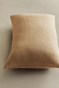 WASHED LINEN THROW PILLOW COVER