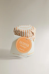 (130 G) VETIVER MANGO SCENTED CANDLE