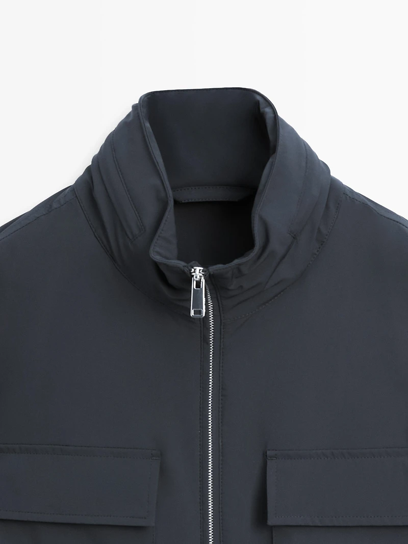 Stretch fabric jacket