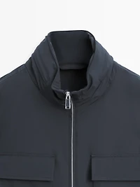Stretch fabric jacket