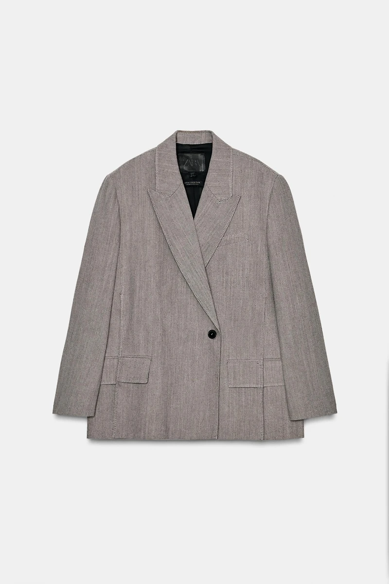 OVERSIZED WOOL BLAZER ZW COLLECTION