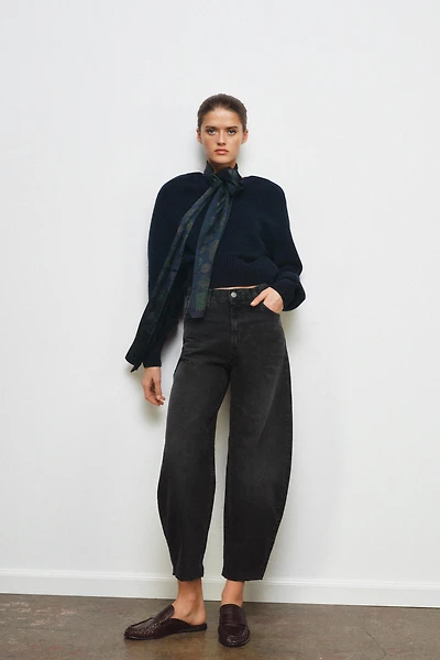 ZW COLLECTION HIGH-WAIST BARREL JEANS