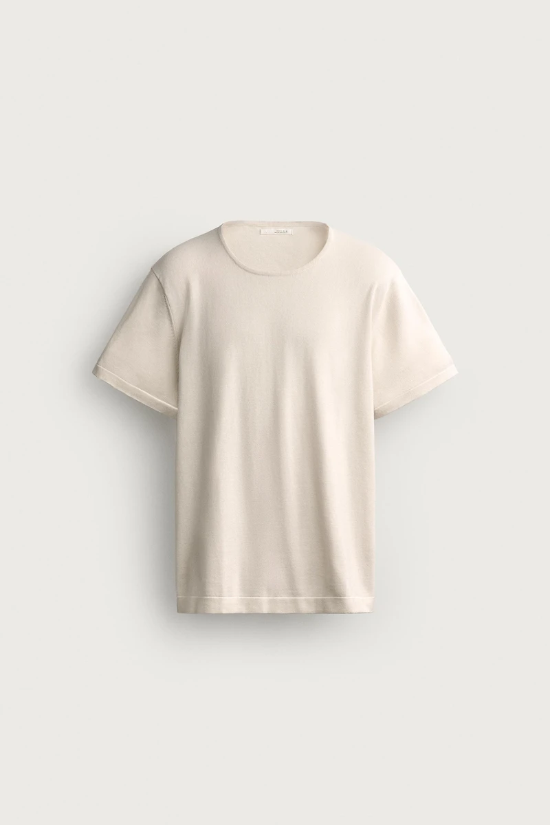 REGULAR FIT KNIT T-SHIRT