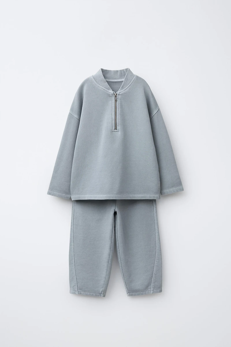ENSEMBLE JOGGING SWEAT-SHIRT ET PANTALON UNI