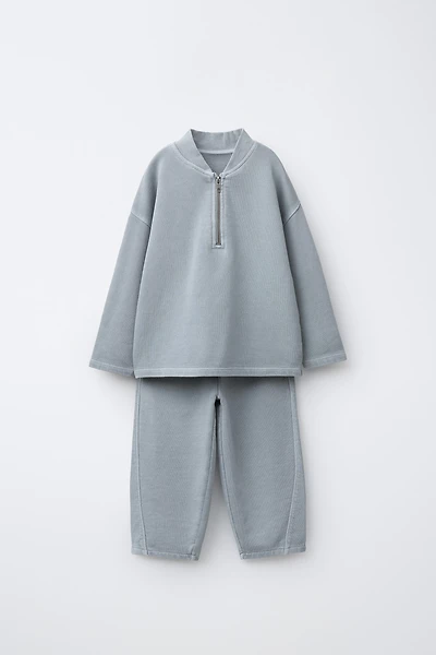 ENSEMBLE JOGGING SWEAT-SHIRT ET PANTALON UNI