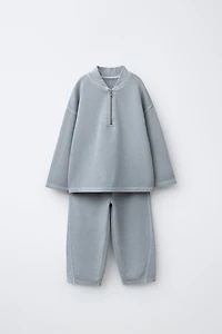 ENSEMBLE JOGGING SWEAT-SHIRT ET PANTALON UNI