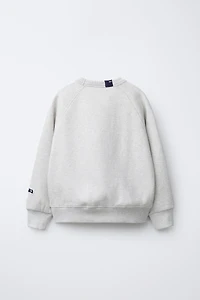 EMBROIDERED SWEATSHIRT AND JOGGER PANTS SET