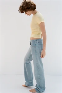 SHORT SLEEVE VISCOSE T-SHIRT