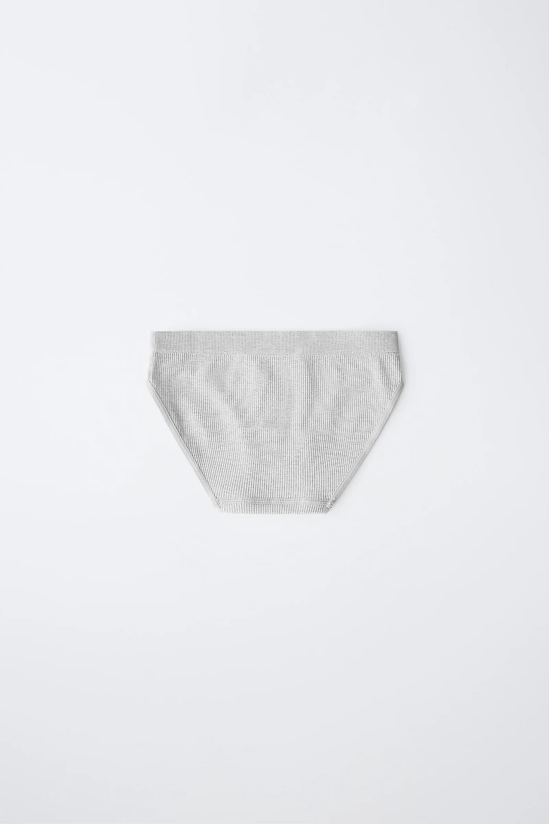 8-14 ANS / LOT DE TROIS CULOTTES SEAMLESS