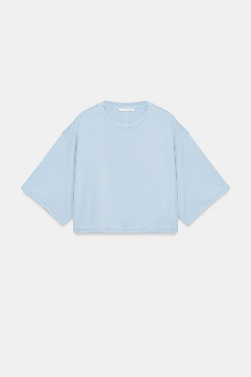 OVERSIZED CROP TOP
