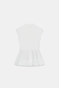 COMBINATION PEPLUM TOP