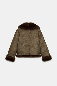 EMBROIDERED DOUBLE-FACED JACKET