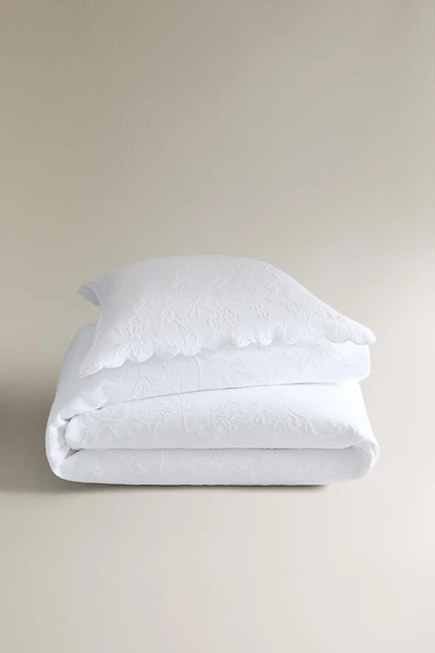 COTTON JACQUARD BEDSPREAD