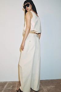 PANTALON BAGGY AVEC CEINTURE