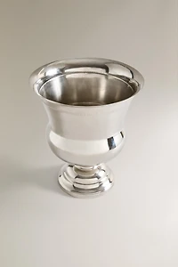 GRAND VASE COUPE EN ACIER