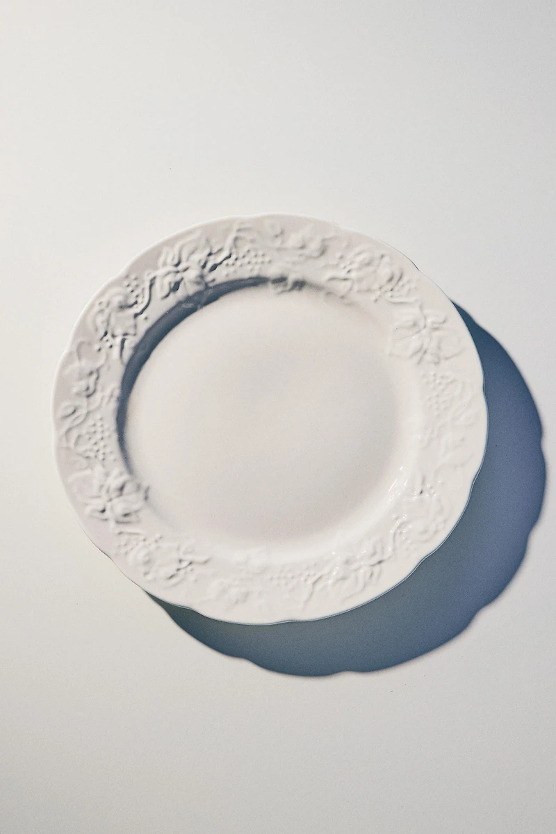 GRAPE PORCELAIN DESSERT PLATE