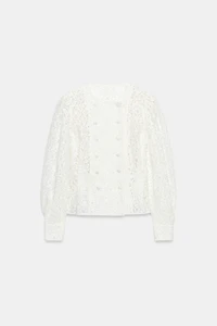 LACE WRAP JACKET