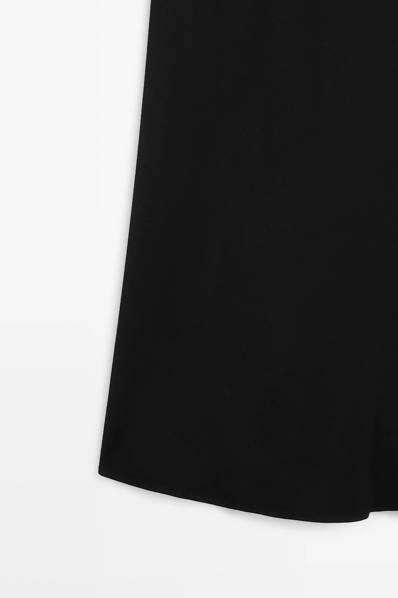 Flowing spaghetti strap midi dress