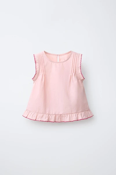 POPLIN TOP
